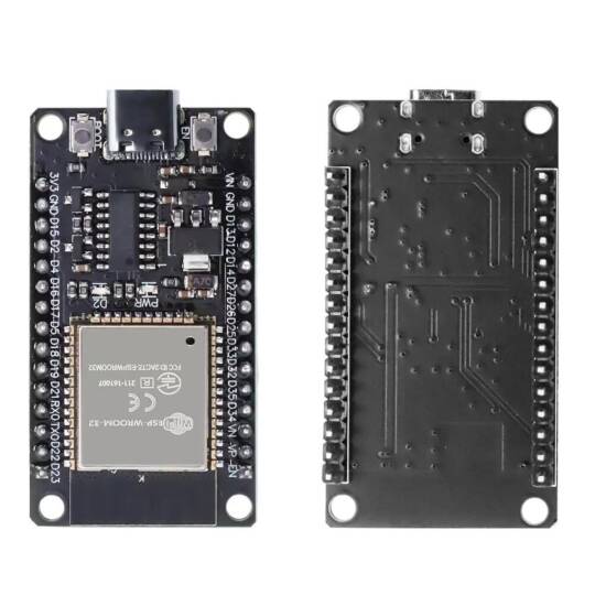 ESP32 WiFi Bluetooth Geliştirme Kartı - 30 Pin, USB Type-C, CH340 - 4