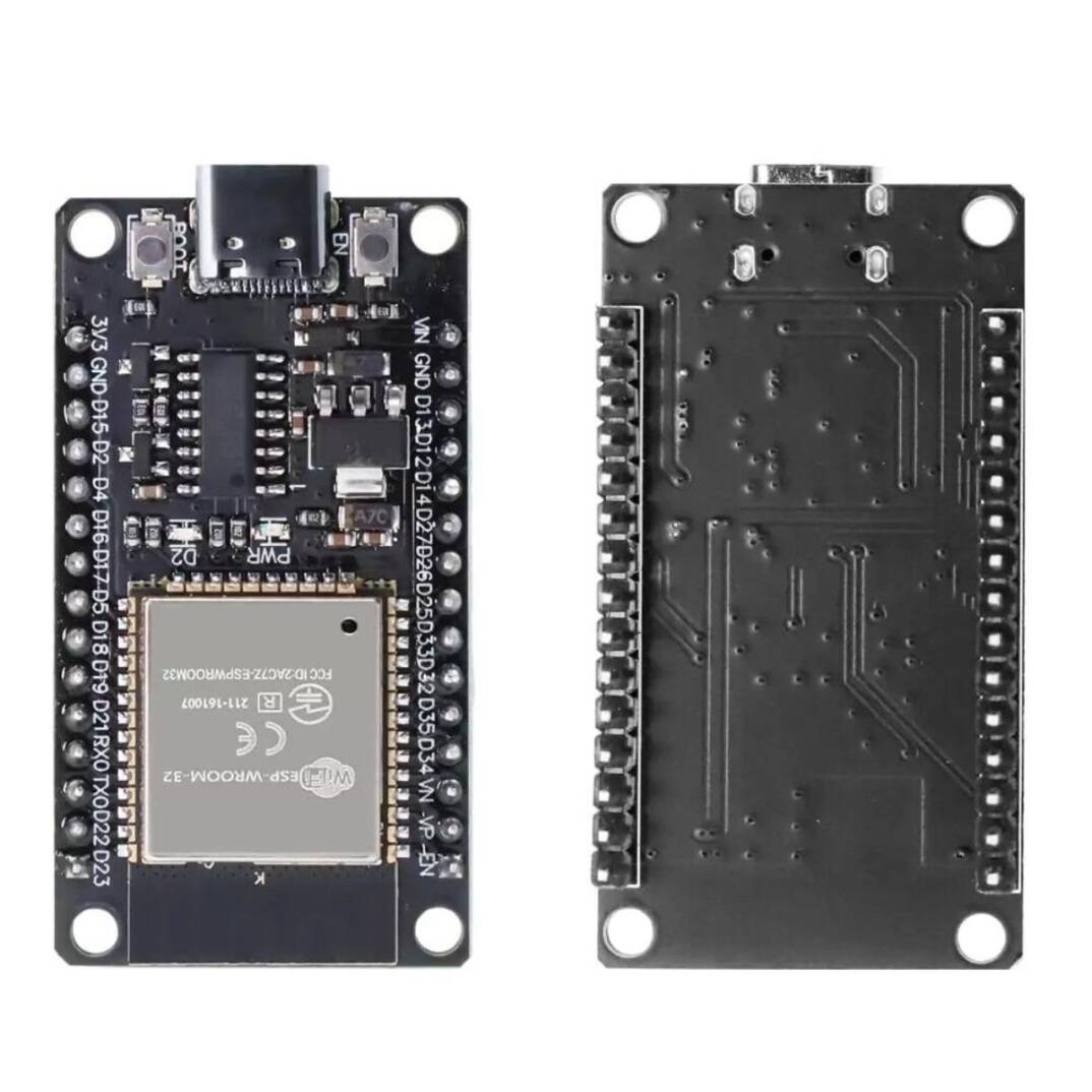 ESP32 WiFi Bluetooth Geliştirme Kartı - 30 Pin, USB Type-C, CH340 - 4