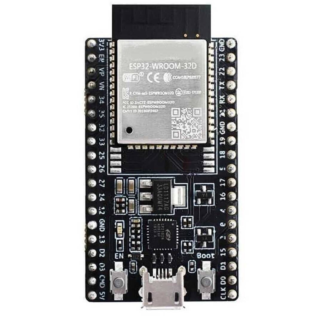 ESP32-WROOM-32D WiFi Bluetooth Modülü - Lehimli Pin Başlıklı - 1
