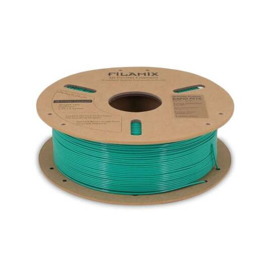 Filamix Rapid PETG Filament 1.75mm 1kg - Yeşil - 2
