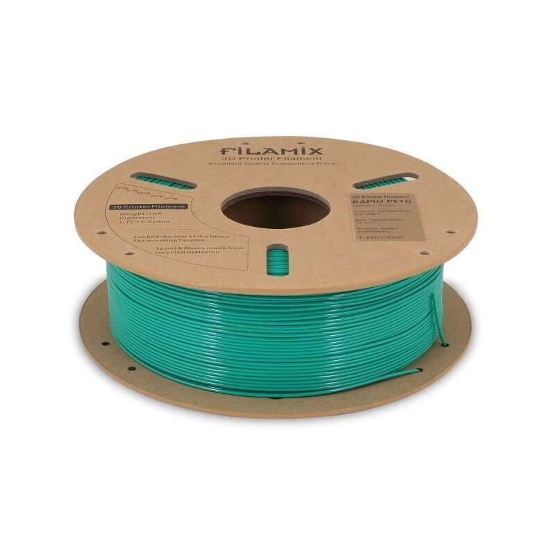 Filamix Rapid PETG Filament 1.75mm 1kg - Yeşil - 2