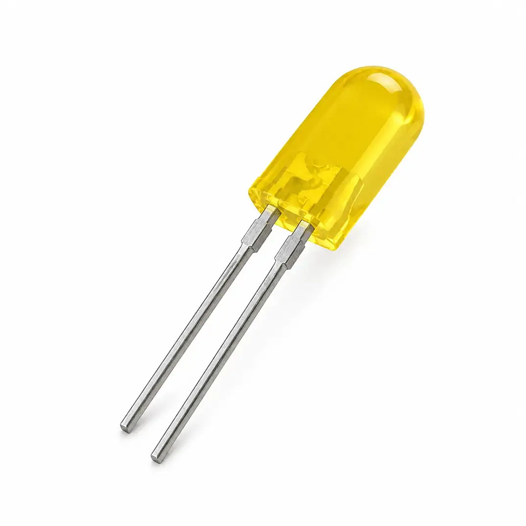 Flaşör LED Sarı 5mm - Kendinden Yanıp Sönen - 1