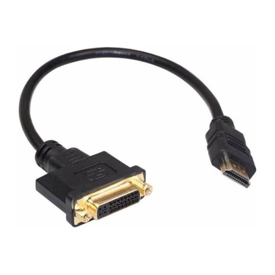 HDMI Erkek - DVI 24+5 Dişi Dönüştürücü Adaptör