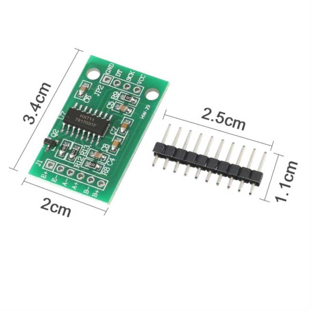HX711 Ağırlık Sensörü Kuvvetlendirici Kartı - 24 Bit ADC - 3
