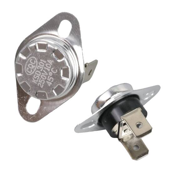 KSD301 Termostat - 45°C Normalde Kapalı, 250V 10A
