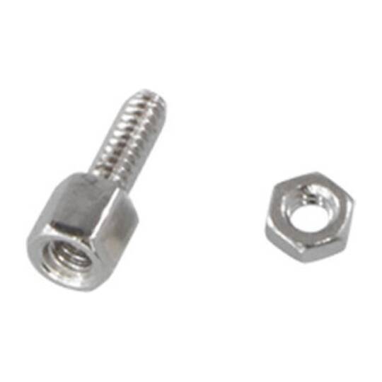 M3 D-SUB Metal Vida ve Somun Takımı - 11.8mm, 10 Adet