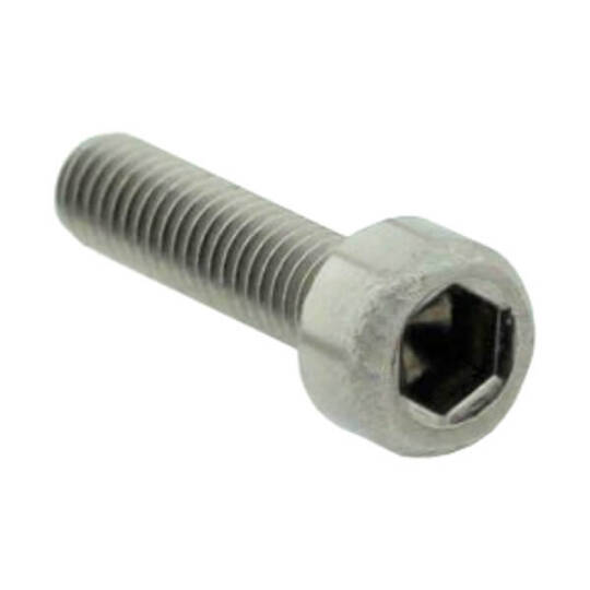 M3 x 12mm İmbus Cıvata - Alyan Başlı, Paslanmaz (INOX), Gümüş