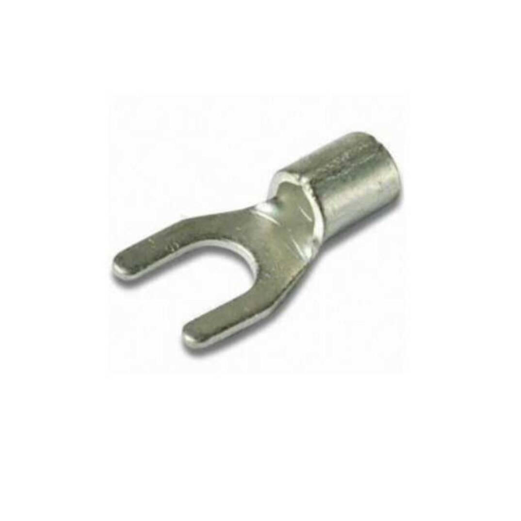 M3.5 Çatal Tip İzolesiz Kablo Ucu - 0.5-1.5mm² - 1