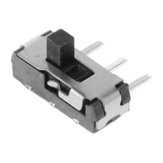 MSK-12D19 Mini Sürgülü Anahtar - SPDT, 3 Pin - 2