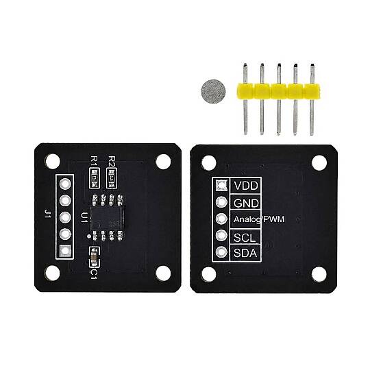 MT6701 Manyetik Açı Sensörü Modülü - 14 Bit, I2C/SSI/ABZ