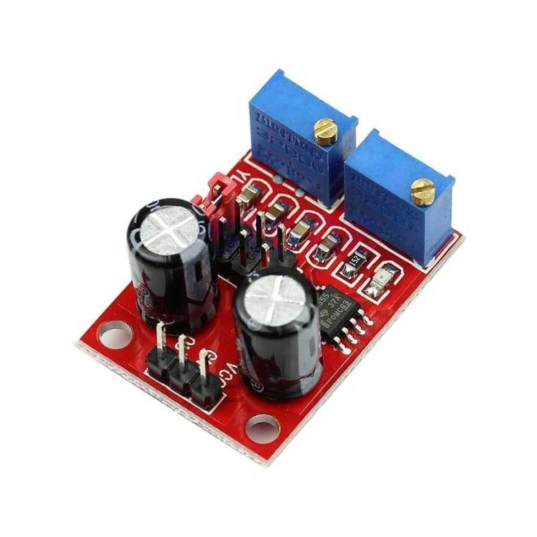 NE555 Kare Dalga Sinyal Jeneratörü Modülü - 1Hz-200kHz - 2