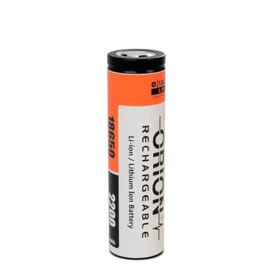 Orion 18650 3.7V 2200mAh 5C Li-ion Pil - Başsız (Düz Kafa) - 3