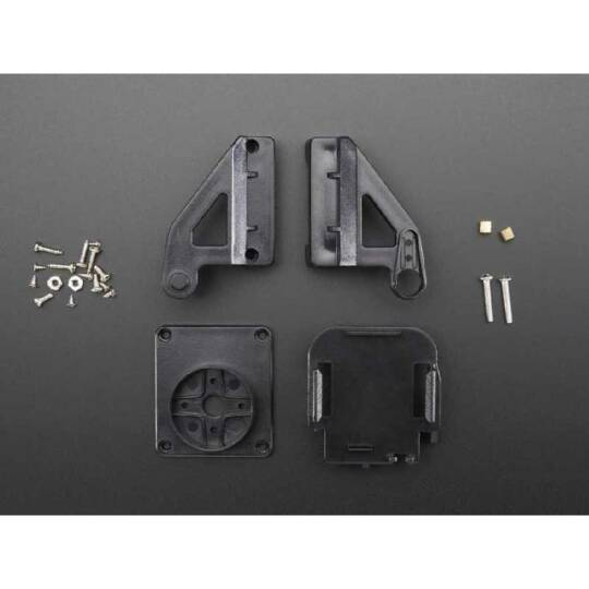 Pan-Tilt Kiti - 2 Eksen Servo Braketi, Demonte