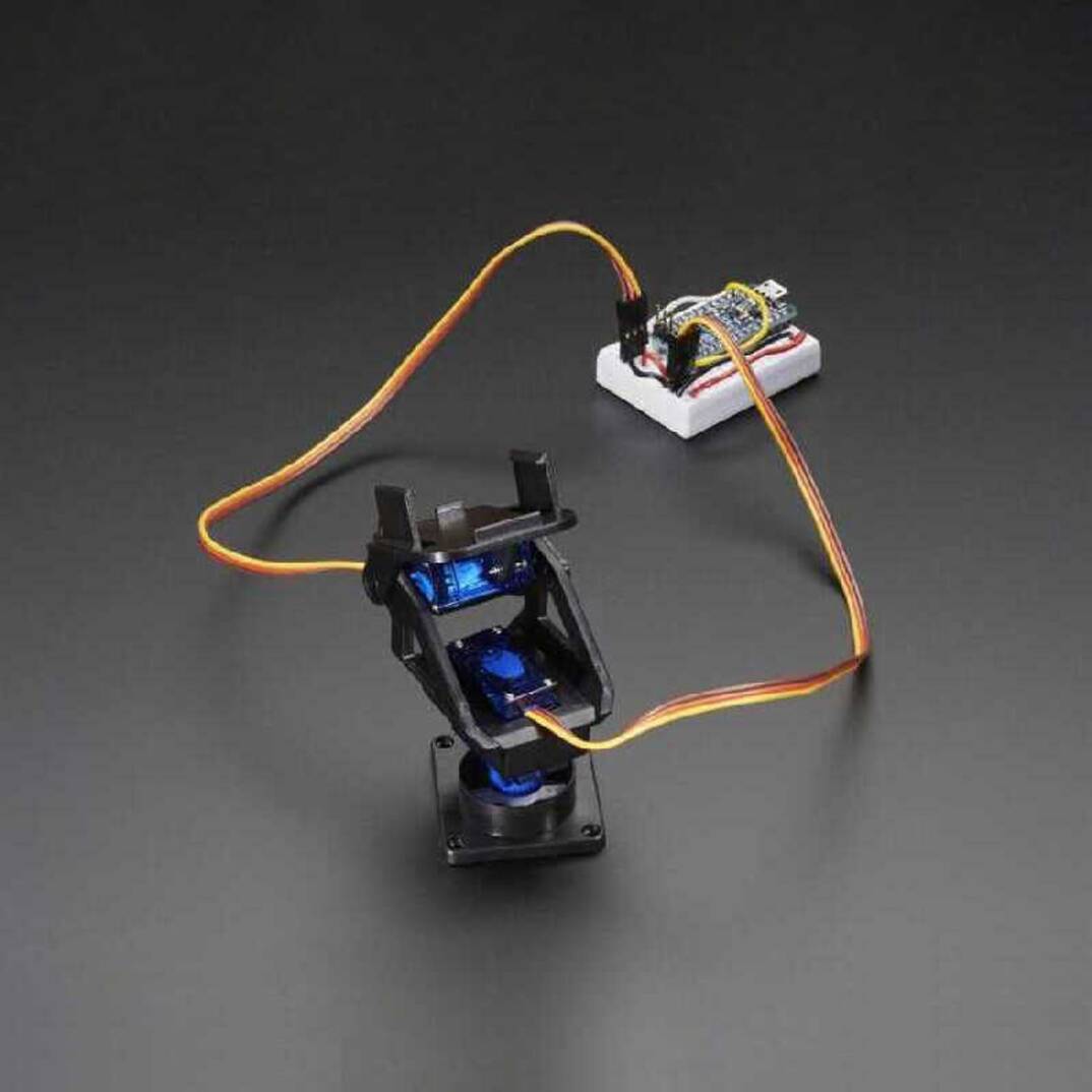 Pan-Tilt Kiti - 2 Eksen Servo Braketi, Demonte - 2