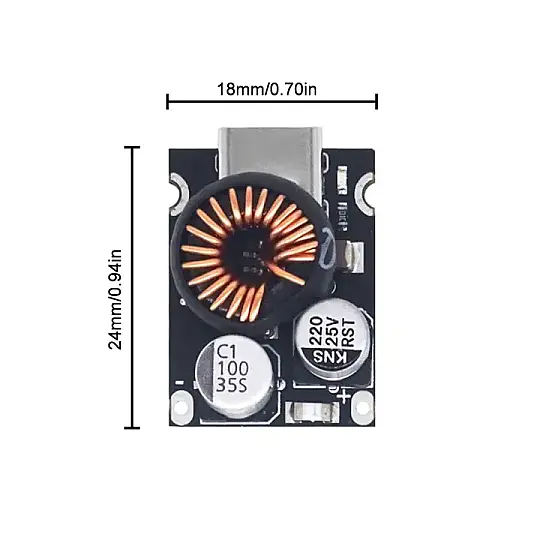 PD65W Mini Type-C Hızlı Şarj Modülü - 4