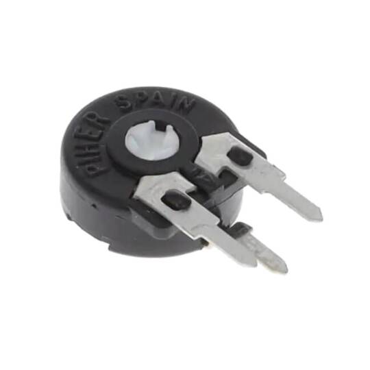 Piher PT10 1M Trimpot - 10mm Tek Turlu, Yatay Montaj