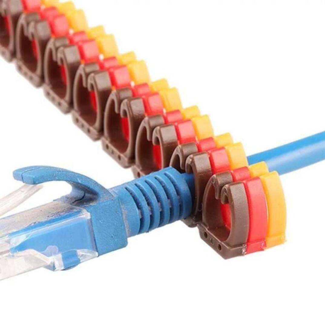 PowerMaster 0-9 Renkli Kablo İşaretleyici - 4mm, 100 Adet - 2