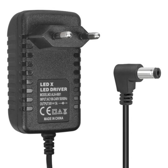 Powermaster PM-13782 6V 1A Adaptör - 5.5x2.5mm Uçlu