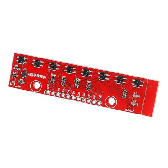 QTR-8A Kızılötesi Çizgi İzleme Sensör Dizisi - 8 Kanal Analog