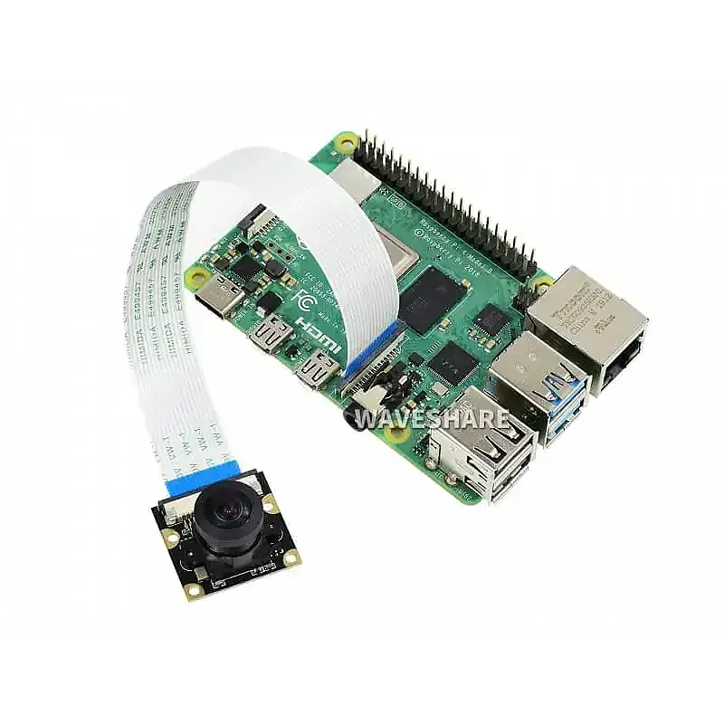 Raspberry Pi Balık Gözü Lens Kamera Modülü - Geniş Açı - 3