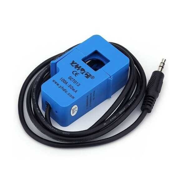 SCT-013-000 Klemp Tipi AC Akım Sensörü - 0-100A, Kesmeden Ölçüm - 2