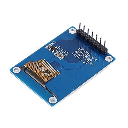 ST7789 1.3 İnç IPS TFT Ekran - 240x240, Lehimli - 3