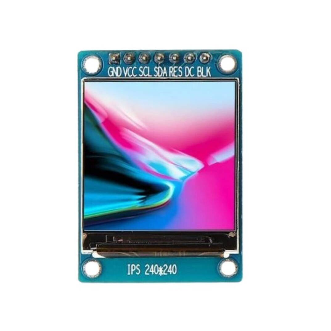 ST7789 1.3 İnç IPS TFT Ekran - 240x240, Lehimli - 1