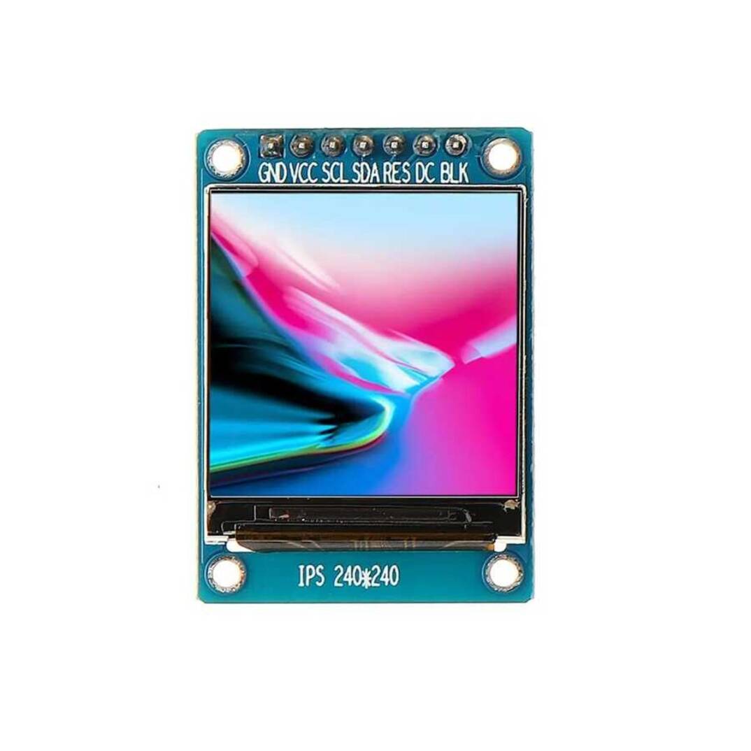 ST7789 1.3 İnç IPS TFT Ekran - 240x240, Lehimsiz - 1