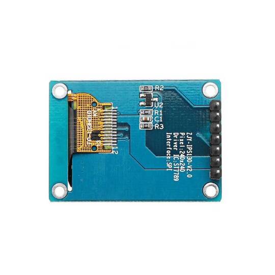 ST7789 1.3 İnç IPS TFT Ekran - 240x240, Lehimsiz - 2