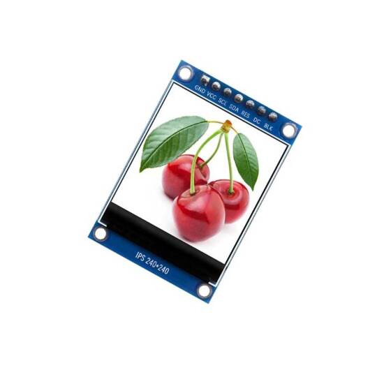 ST7789 1.3 İnç IPS TFT Ekran - 240x240, Lehimsiz - 3