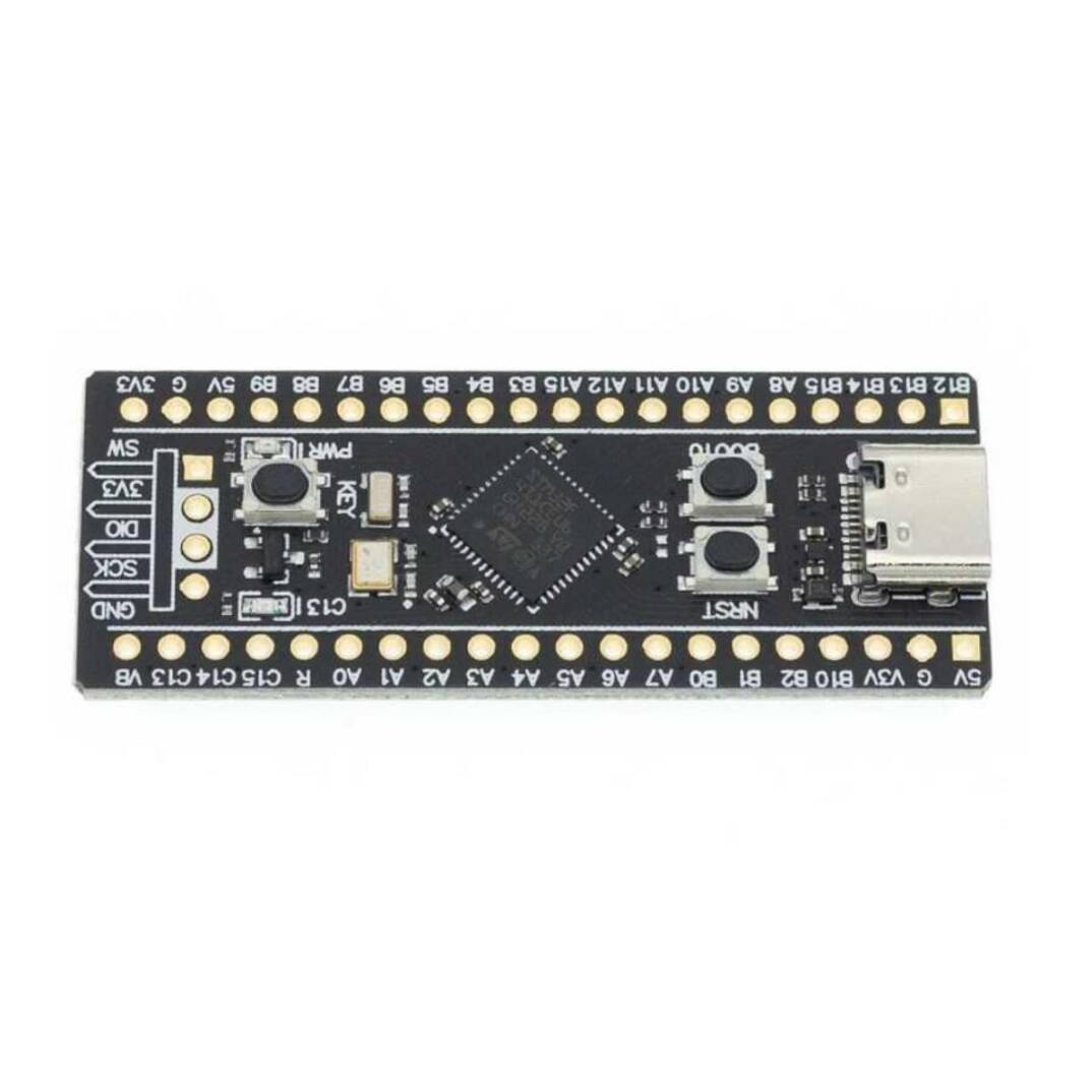 STM32F411CEU6 Black Pill Geliştirme Kartı - 100MHz, 512KB Flash, USB Type-C - 4
