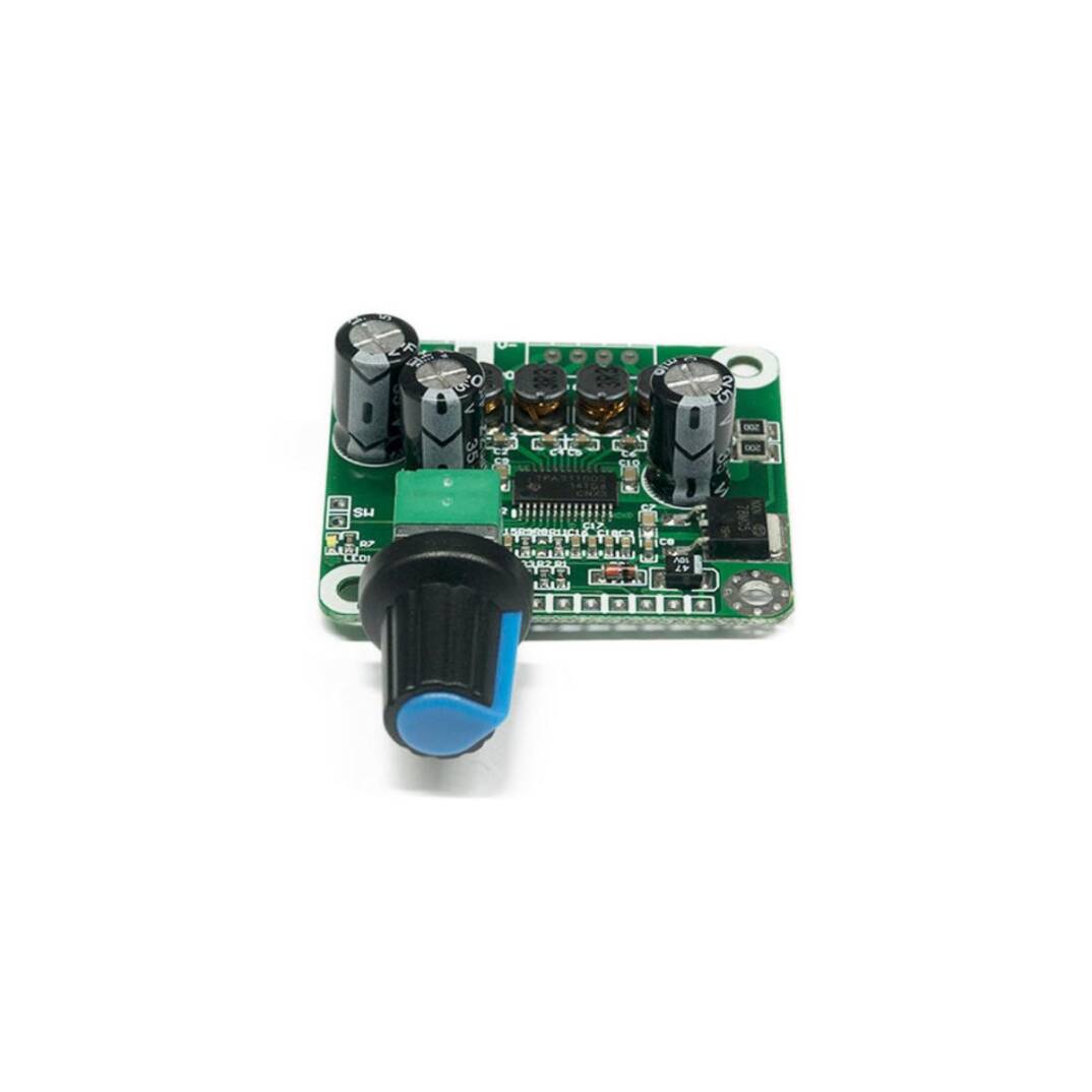 TPA3110 2x15W Dijital Stereo Amfi Modülü - Ses Ayarlı, 8-26V - 2