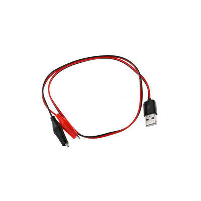 USB - Krokodil Test Kablosu - 58cm, Erkek USB - 1